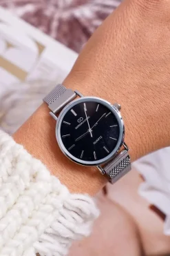 Zegarki>Giorgio&Dario Damski Zegarek Giorgio & Dario Na Magnes Srebrny Magnum