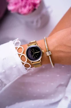 Discount Damski Zegarek Giorgio & Dario Złoty Gerica Zegarki