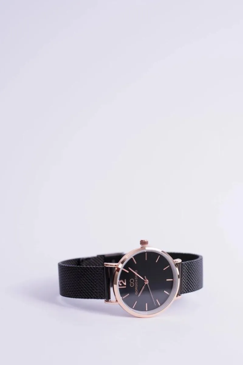 Online Damski Zegarek Giorgio & Dario Libre Czarny Zegarki