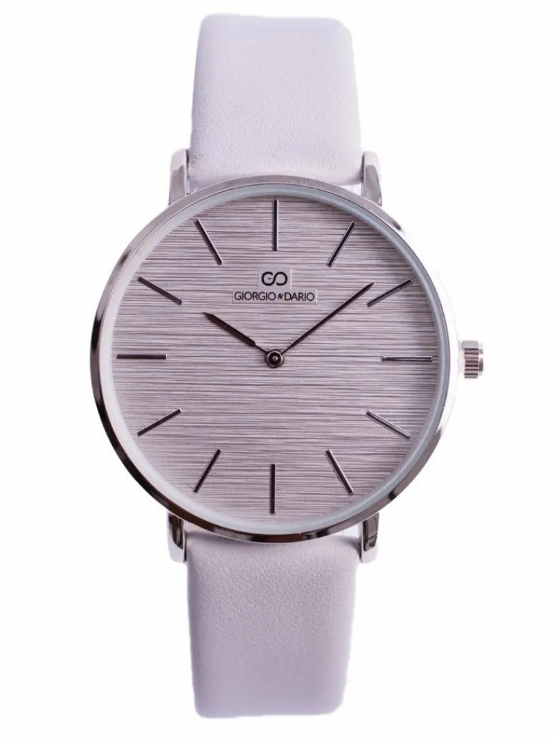 Outlet Damski Zegarek Giorgio & Dario Jules Szary 38mm Zegarki