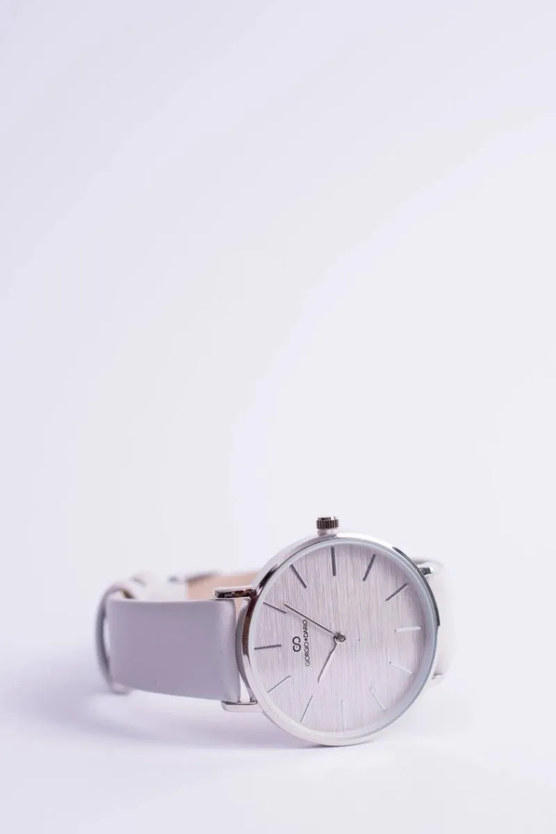 Outlet Damski Zegarek Giorgio & Dario Jules Szary 38mm Zegarki