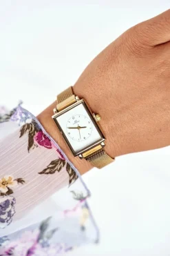 Zegarki>Giorgio&Dario Damski Zegarek Giorgio & Dario Na Magnes Złoty Quadro