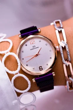 Zegarki>Giorgio&Dario Damski Zegarek Giorgio & Dario Fioletowy Sinara