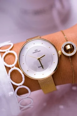 Giorgio&Dario Damski Zegarek Giorgio & Dario Złoty Vina