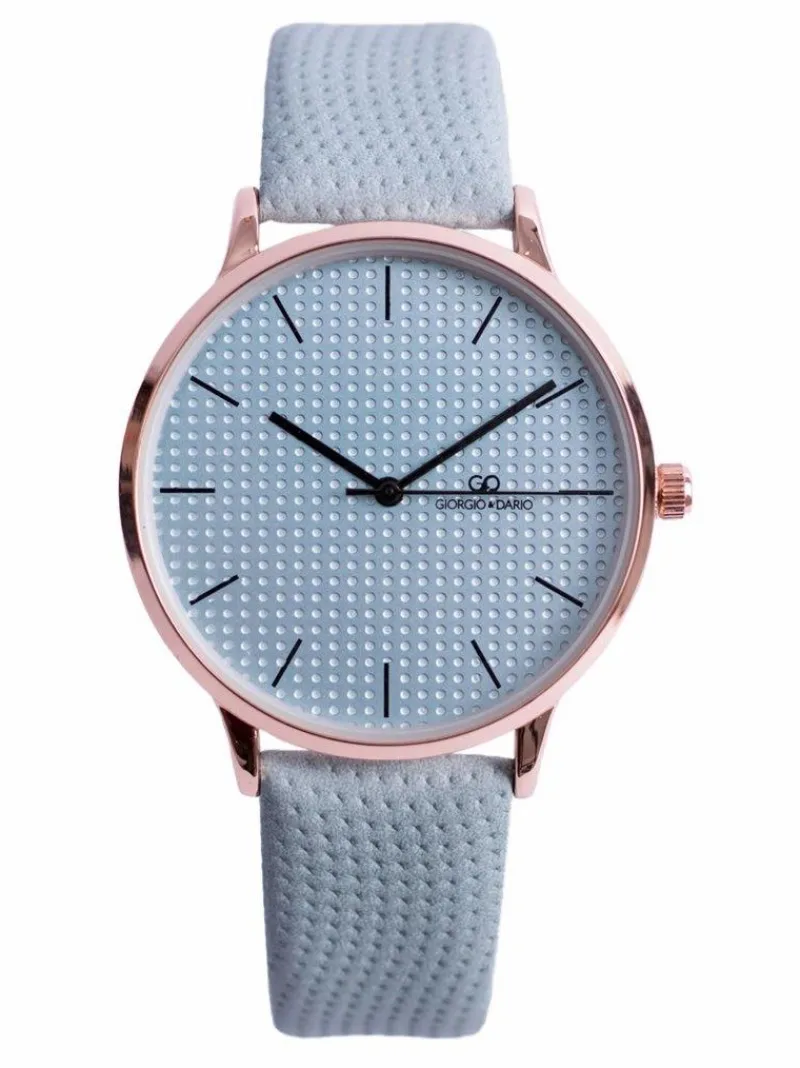 Online Damski Zegarek Giorgio & Dario Chloe Błękitny Zegarki