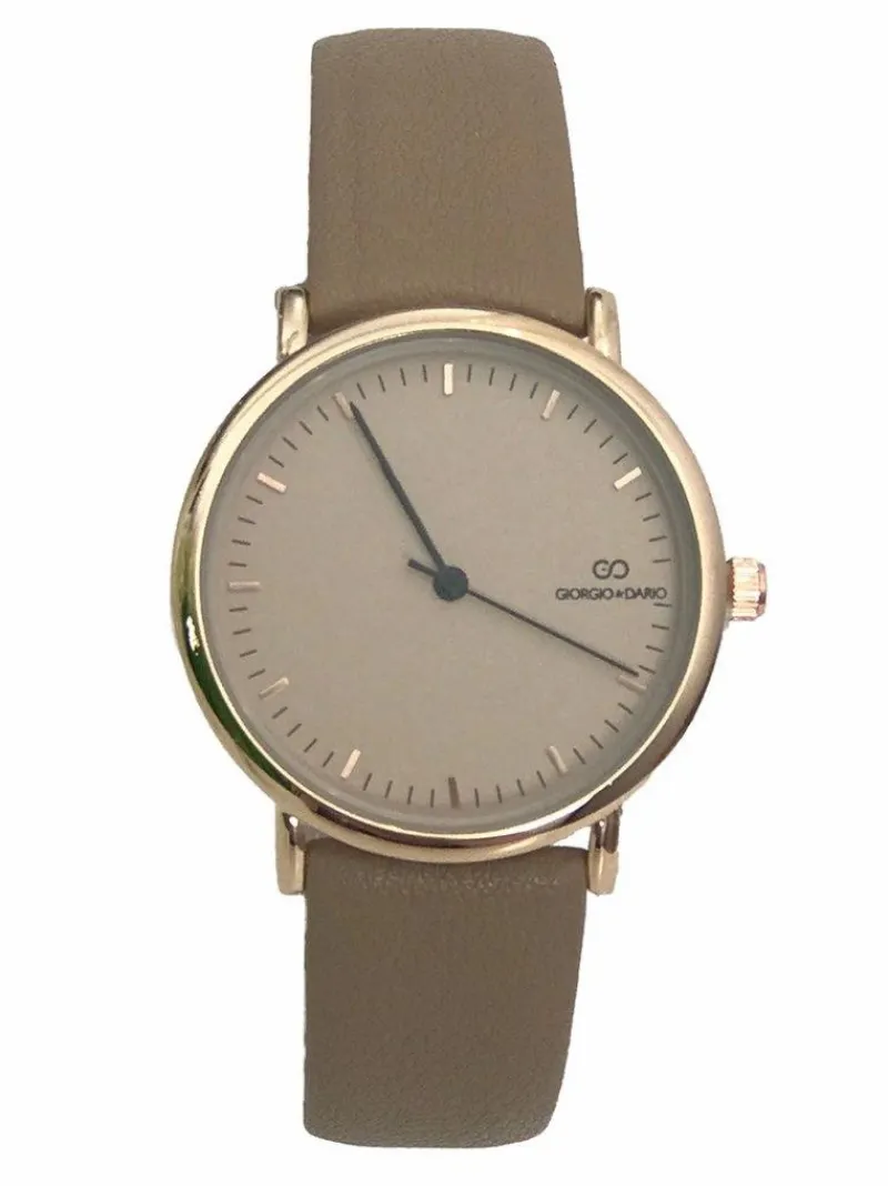 Outlet Damski Zegarek Giorgio & Dario Cloud Brązowy Zegarki