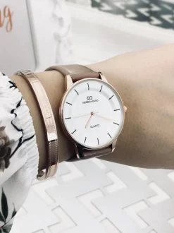 Giorgio&Dario Damski Zegarek Giorgio & Dario Gemini Pudrowy Róż