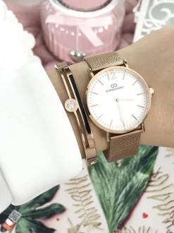 Damski Zegarek Giorgio & Dario Rene Różowe Złoto Zegarki