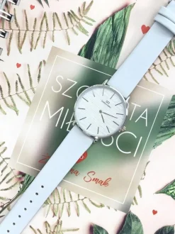 Best Damski Zegarek Giorgio & Dario Jules Błękitny 38mm Zegarki