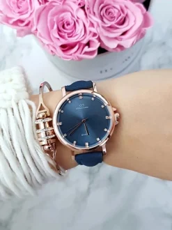 Online Damski Zegarek Giorgio & Dario Sterry Granatowy Zegarki