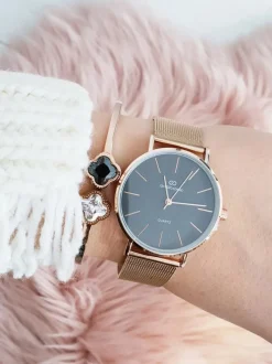 Outlet Damski Zegarek Giorgio & Dario Bernil Różowe Złoto Zegarki