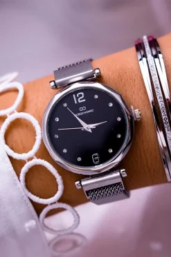 Clearance Giorgio&Dario Damski Zegarek Giorgio & Dario Srebrno Czarny Sinara