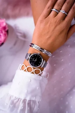 Clearance Giorgio&Dario Damski Zegarek Giorgio & Dario Srebrno Czarny Sinara