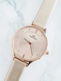 Hot Damski Zegarek Giorgio & Dario Orgeno Złoty Zegarki