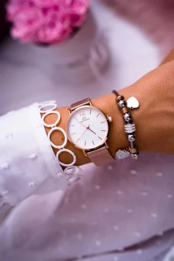 Damski Zegarek Giorgio & Dario Miedziany Evera Zegarki