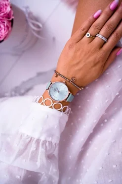 Sale Damski Zegarek Giorgio & Dario Miętowy Yenea Zegarki