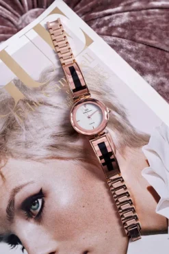 Discount Damski Zegarek Giorgio & Dario Różowe Złoto Mefis Zegarki