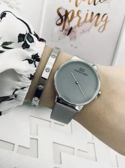 Giorgio&Dario Damski Zegarek Giorgio & Dario Sabin Srebrny