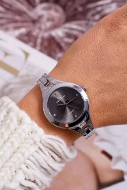 Sale Damski Zegarek Giorgio & Dario Srebrny Pisento Zegarki