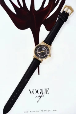 Zegarki>Michael John Damski Zegarek Czarny na Pasku Emotions