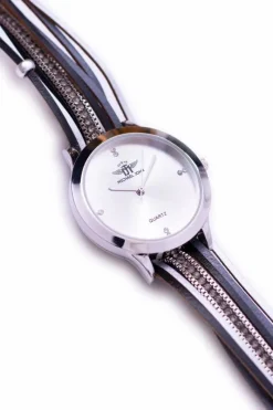 Best Damski Zegarek Sential Czarny Zegarki