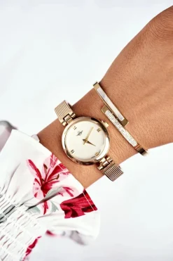 Zegarki>Michael John Damski Zegarek Złoty Maqiato