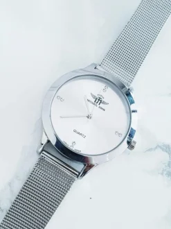 Best Damski Zegarek Ferri Srebrny Zegarki