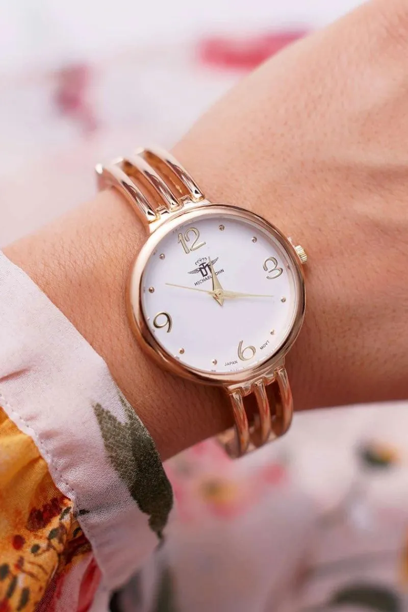 Zegarki>Michael John Damski Zegarek Złoty Aryja