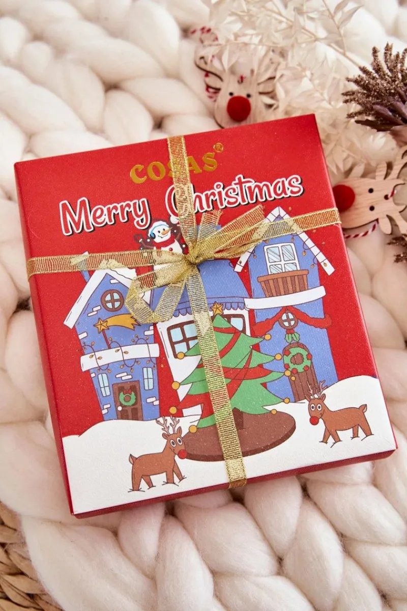 Skarpetki|Skarpetki>COSAS Damski Zestaw Skarpetek Świątecznych Mix