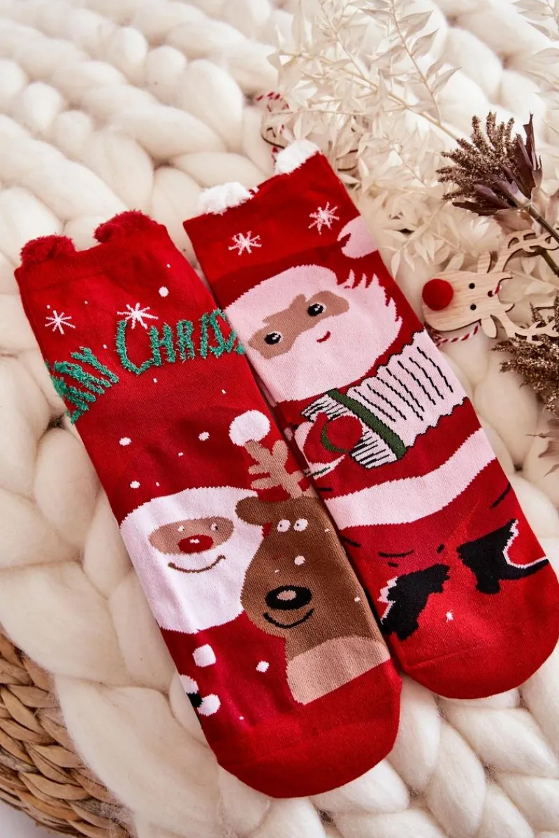 Skarpetki|Skarpetki>COSAS Damski Zestaw Skarpetek Świątecznych Mix