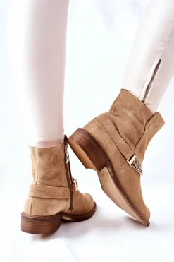 Botki Wiosenne|Brązowe I Beżowe Botki><noscript><img width=