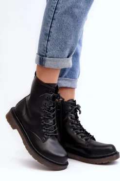 Damskie Trapery|Botki Sznurowane><noscript><img width=