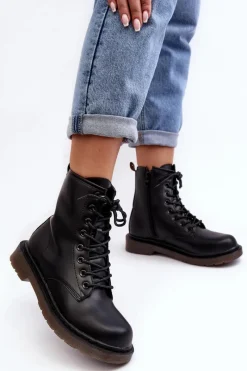 Damskie Trapery|Botki Sznurowane><noscript><img width=