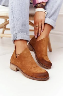 Botki Wiosenne|Brązowe I Beżowe Botki><noscript><img width=