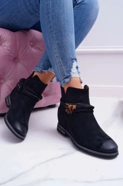 Botki Na Koturnie|Botki Zimowe Damskie><noscript><img width=