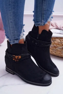 Botki Na Koturnie|Botki Zimowe Damskie><noscript><img width=