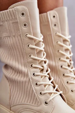 Botki Sznurowane|Botki Płaskie><noscript><img width=