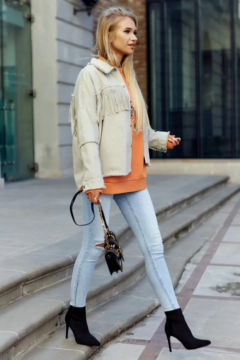 Damskie buty S.Barski Damskie Botki Ze Skarpetą Na Szpilce Czarne Last Night