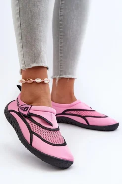 Discount Big Star Shoes Damskie Buty Do Wody Różowe Big Star NN274A804 Różowy