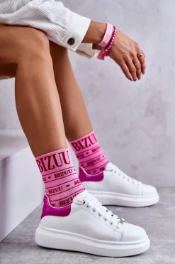 Sneakersy Damskie>GOE Damskie Buty Sportowe KK2N4074 Białe