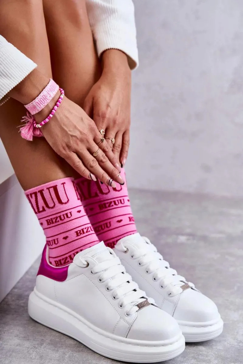 Sneakersy Damskie>GOE Damskie Buty Sportowe KK2N4074 Białe