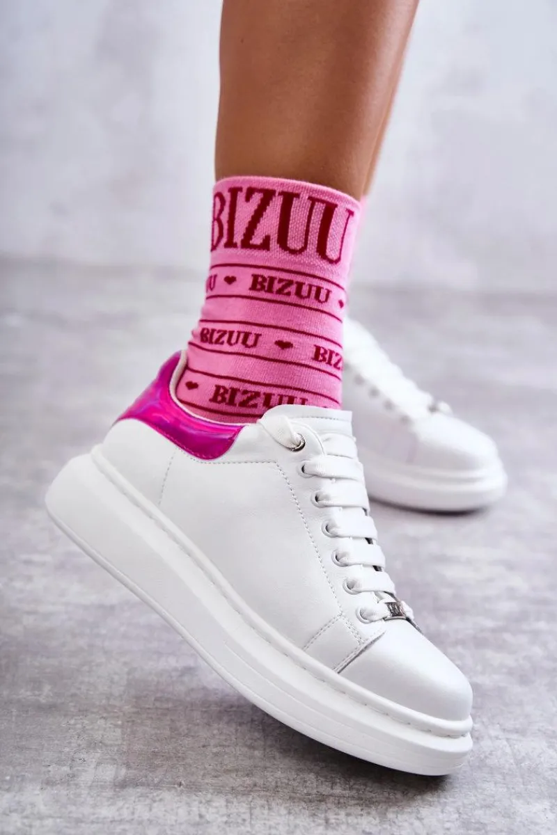 Sneakersy Damskie>GOE Damskie Buty Sportowe KK2N4074 Białe