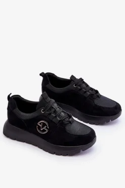 Buty Sportowe Na Platformie|Sneakersy Damskie><noscript><img width=