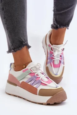 Sneakersy Damskie>Boto Damskie Buty Sportowe Sneakersy Multikolor Phyrena