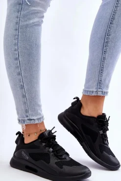 Buty Sportowe Na Platformie|Buty Sportowe Big Star></noscript>Big Star Shoes Damskie Buty Sportowe Sneakersy Big Star LL274372 Czarne
