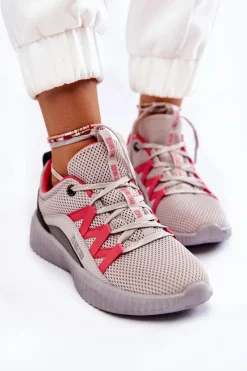 Buty Sportowe Na Platformie|Buty Sportowe Big Star></noscript>Big Star Shoes Damskie Buty Sportowe Sneakersy Big Star KK274060 Szare