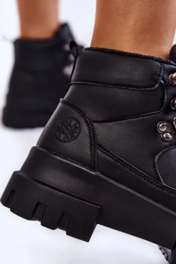 Trekkingowe Damskie|Damskie Trapery></noscript>Lee Cooper Damskie Buty Trekkingowe LCJ-22-31-1435 Czarne