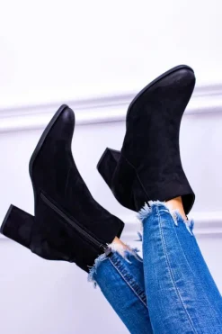 Botki Na Słupku|Brązowe I Beżowe Botki><noscript><img width=