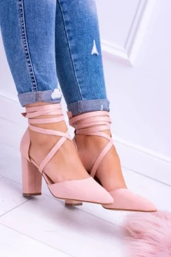 Czółenka Zamszowe|Czółenka Na Słupku><noscript><img width=