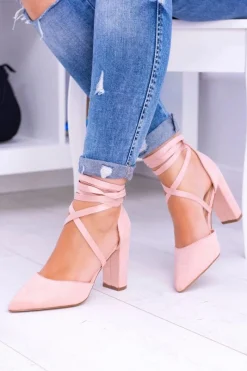 Czółenka Zamszowe|Czółenka Na Słupku><noscript><img width=